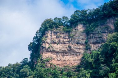 Qing Cheng Shan dağının manzarası, Sichuan