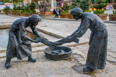 Şangri-La İlçesi 'nden geçen Yunnan 