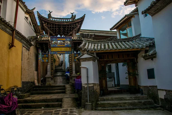 Traditionell Arkitektur Tengchong County Yunnan — Stockfoto