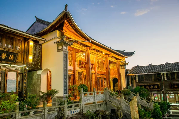 Traditionele Architectuur Van Tengchong County Yunnan — Stockfoto