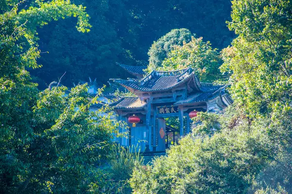 Παραδοσιακή Αρχιτεκτονική Του Tengchong County Yunnan — Φωτογραφία Αρχείου