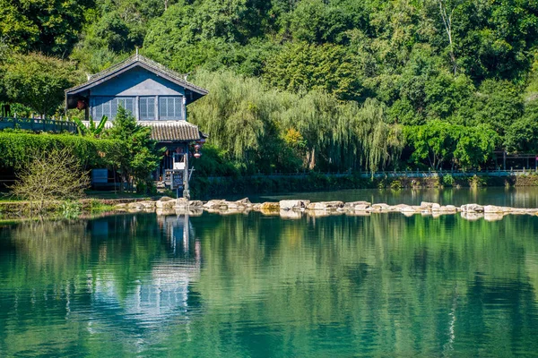 Hagyományos Építészet Tengchong Megyében Yunnan — Stock Fotó