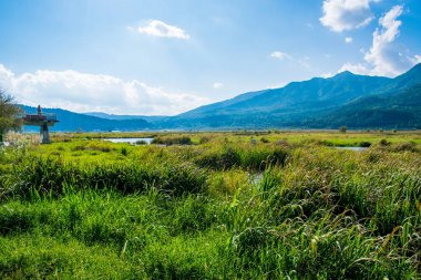 Tengchong ilçesinin gündüz manzarası, Yunnan.  