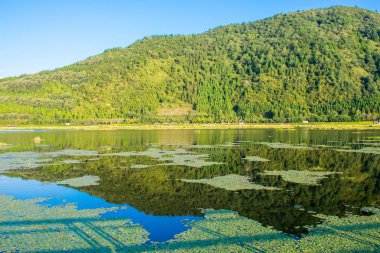 Tengchong ilçesinin gündüz manzarası, Yunnan.  