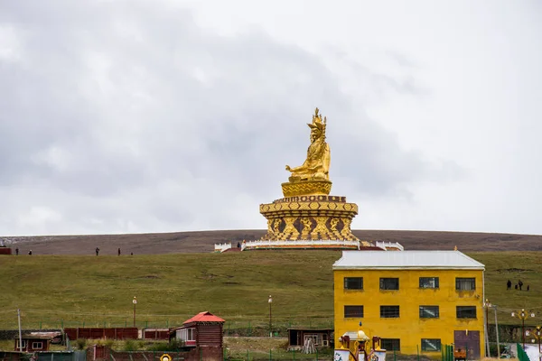 Traditionell Arkitektur Yachen Gar Östra Tibet Kham — Stockfoto
