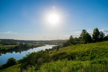Kaluga bölgesinin güzel doğası, Rusya