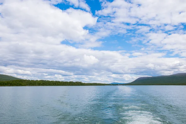 View Kebnekaise Mountain Daytime Sweden — Stock Photo, Image