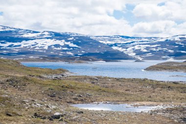 Halti bölgesi manzaralı, Finnmark, Norveç