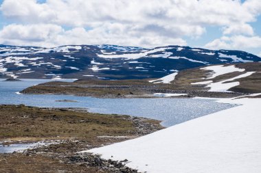 Halti bölgesi manzaralı, Finnmark, Norveç