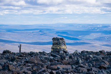Halti bölgesi manzaralı, Finnmark, Norveç