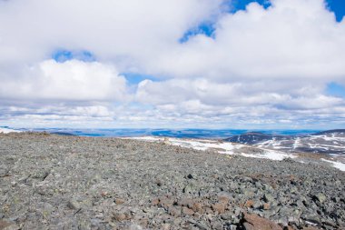 Halti bölgesi manzaralı, Finnmark, Norveç