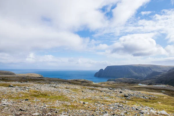 Nordkapp Bei Tag Finnmark Norwegen — Stockfoto