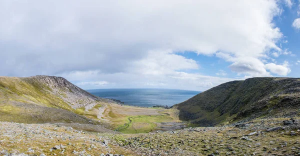 Vista Panorámica Nordkapp Durante Día Finnmark Noruega — Foto de Stock