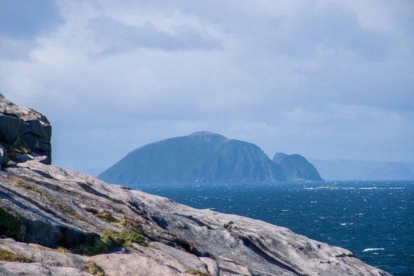 Γραφική Άποψη Του Nordcap Finnmark Νορβηγία — Φωτογραφία Αρχείου