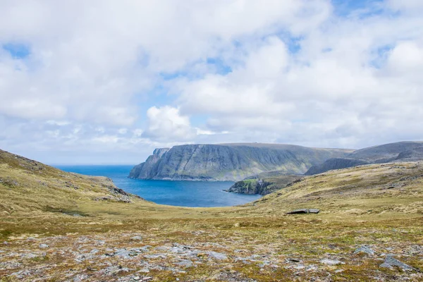 Γραφική Άποψη Του Nordcap Finnmark Νορβηγία — Φωτογραφία Αρχείου