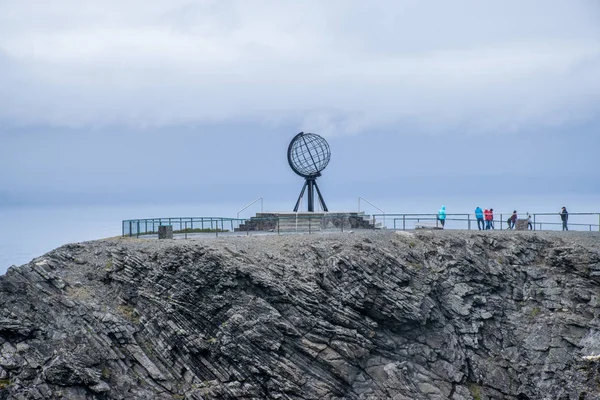 Vista Panorámica Nordcap Finnmark Noruega —  Fotos de Stock