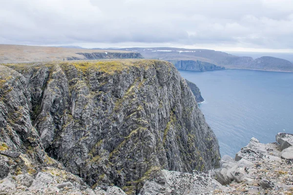 Vue Panoramique Sur Nordcap Finnmark Norvège — Photo