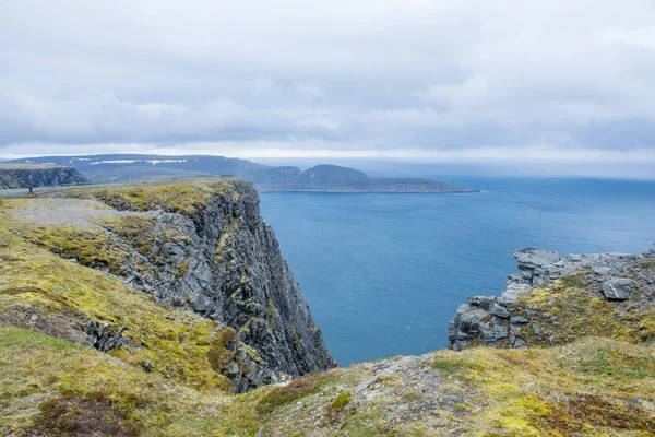 Γραφική Άποψη Του Nordcap Finnmark Νορβηγία — Φωτογραφία Αρχείου