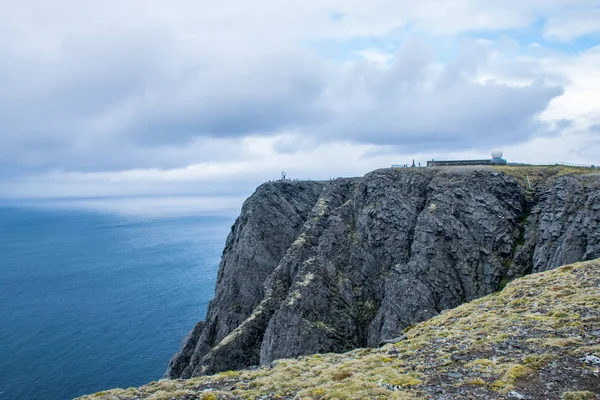 Widok Nordcap Finnmark Norwegia — Zdjęcie stockowe