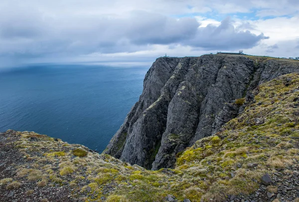 Widok Nordcap Finnmark Norwegia — Zdjęcie stockowe