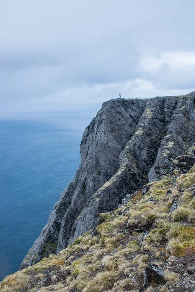 Vista Panorâmica Nordcap Finnmark Noruega — Fotografia de Stock