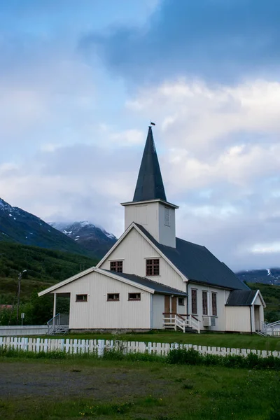 挪威芬马克Halti地区教堂视图 — 图库照片