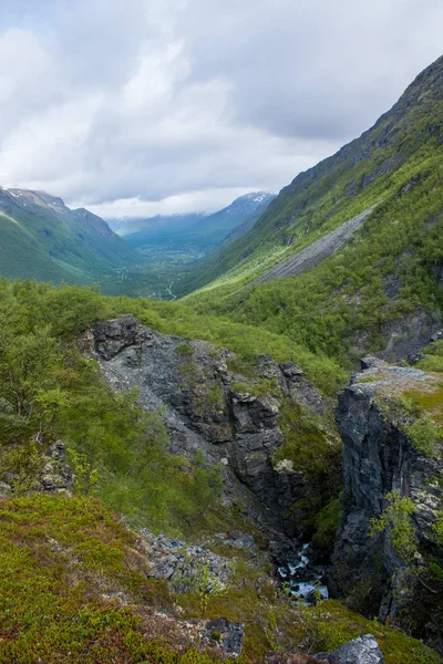 Γραφική Θέα Της Περιοχής Halti Finnmark Νορβηγία — Φωτογραφία Αρχείου