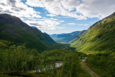 Halti bölgesi manzaralı, Finnmark, Norveç