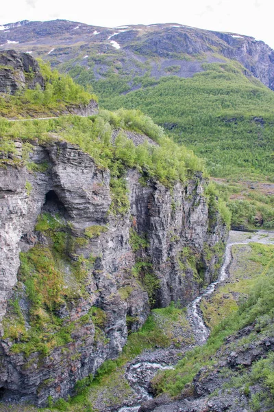 Γραφική Θέα Της Περιοχής Halti Finnmark Νορβηγία — Φωτογραφία Αρχείου