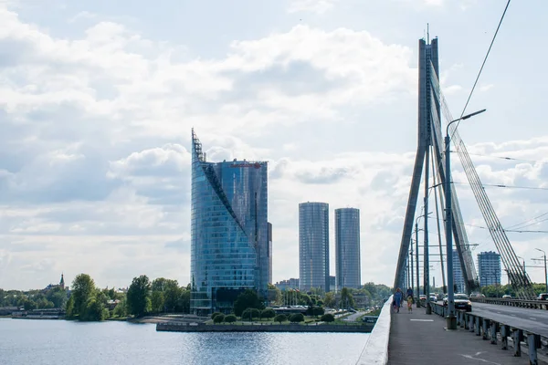Besichtigung Der Rigaer Stadtarchitektur Lettland — Stockfoto