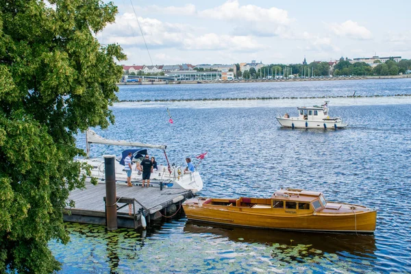 Sightseeing Rigas Stadsarkitektur Lettland — Stockfoto