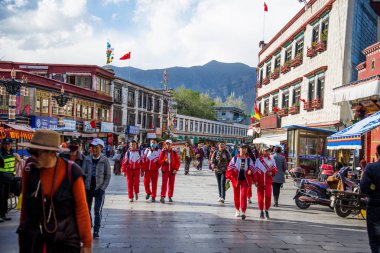 Lhasa 'nın geleneksel mimarisi, Orta Tibet, Çin 