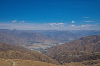Orta Tibet doğasının manzarası, Çin