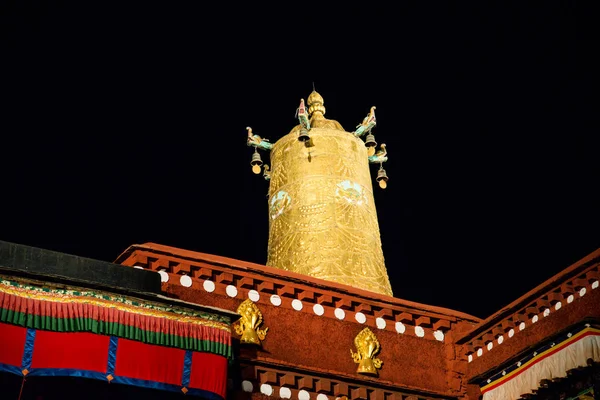 Traditionele Architectuur Van Lhasa Centraal Tibet China — Stockfoto
