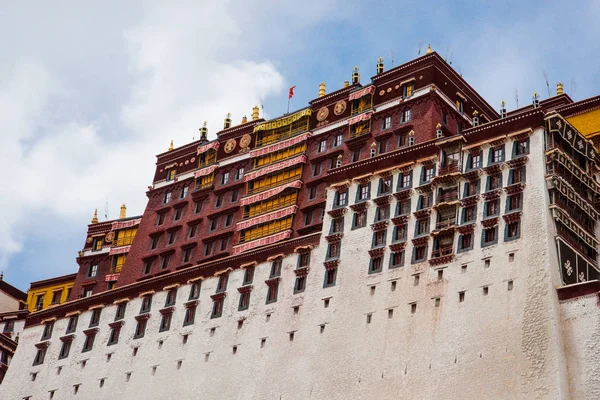 Lhasa Tybet Chiny 2019 Maja Pałac Potala Głównej Rezydencji Dalajlama — Zdjęcie stockowe
