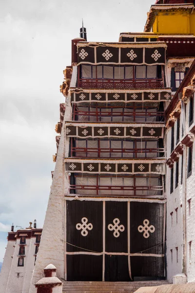 Lhasa Tibet Kina Maj 2019 Den Potala Slotten Den Huvudsakliga — Stockfoto