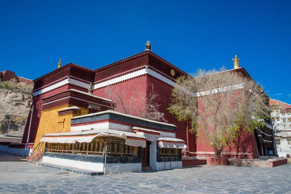 Gyantse Közép Tibet Kína Május 2019 Legnagyobb Buddhista Szta Tibetben — Stock Fotó