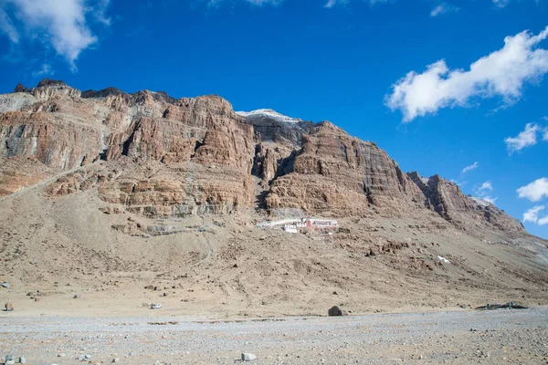 Vistas Incríveis Durante Ritual Kora Yatra Torno Sagrado Monte Kailash — Fotografia de Stock