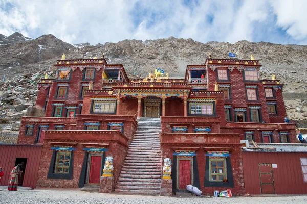 Resor Med Ngari Väster Tibet Kina — Stockfoto