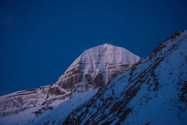 Fantastisk Utsikt Ritualen Kora Yatra Runt Heliga Mount Kailash Ngari — Stockfoto