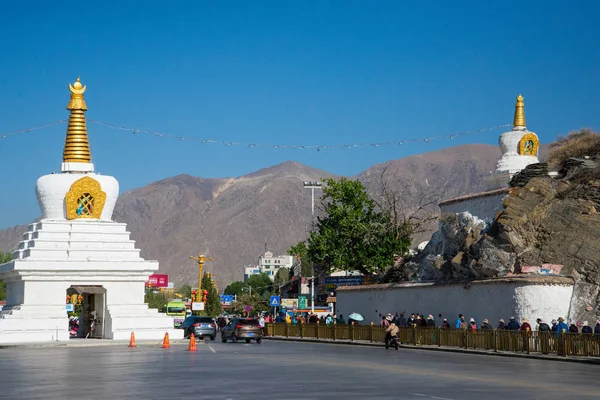 Lhasa Tibet China Mai 2019 Der Potala Palast Ist Die — Stockfoto