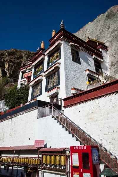 Lhasa Tibet Kína Május 2019 Potala Palota Rezidenciája Dalai Láma — Stock Fotó