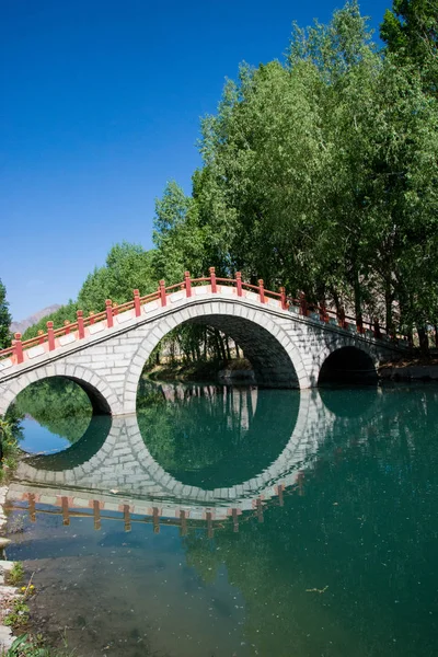 Traditionele Architectuur Van Lhasa Tibet China — Stockfoto