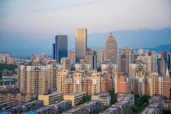 Urumqi Xinjiang Chiny Maj 2019 Widok Lotniczy Urumqi Miasto Xuar — Zdjęcie stockowe