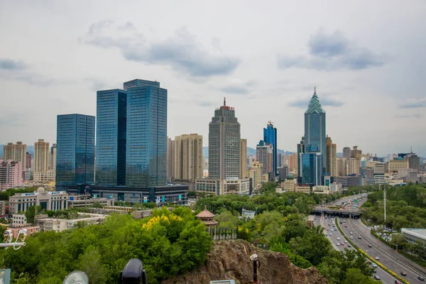 Urumqi Xinjiang Kina Maj 2019 Luften Syn Urumqi Stad Xuar — Stockfoto