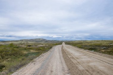 Teriberka, Murmansk, Rusya manzarası 