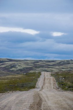 Teriberka, Murmansk, Rusya manzarası 