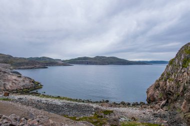 Teriberka, Murmansk, Rusya manzarası 