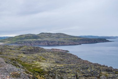 Teriberka, Murmansk, Rusya manzarası 