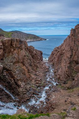 Teriberka, Murmansk, Rusya manzarası 